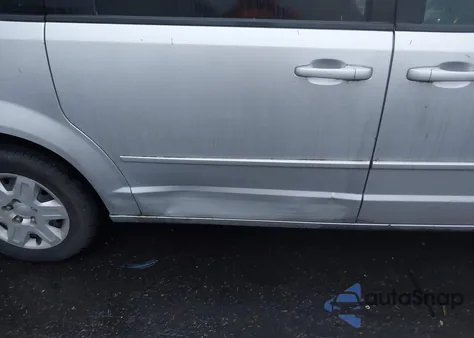 2011 Dodge Grand Caravan Express из США, поврежденный, VIN 2D4RN4DG4BR736944